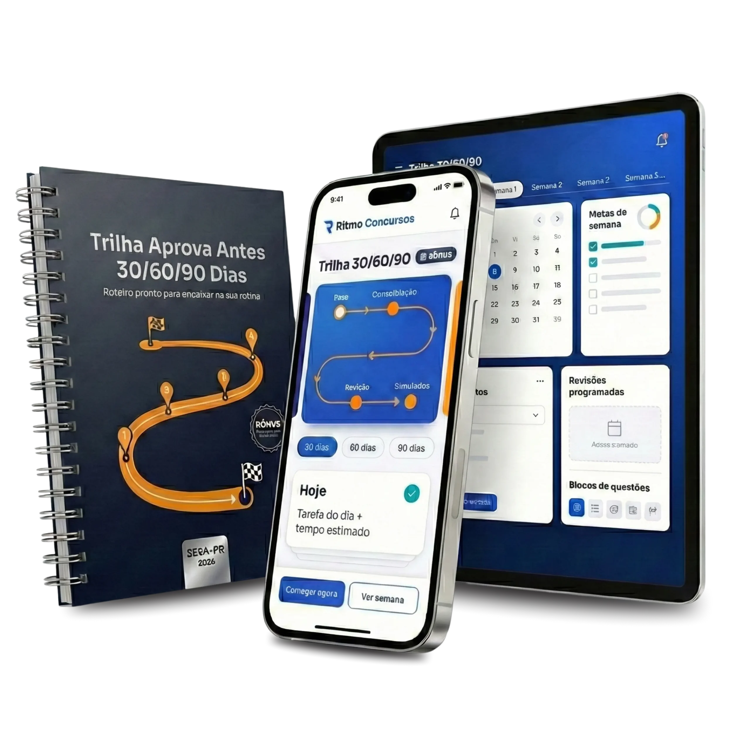 Bônus 1 — Trilha Aprova Antes 30/60/90 Dias
